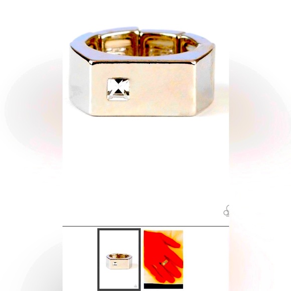 🔥💪🏼🔥 MEN❗️ PAPARAZZI “STEADFAST” WHITE RING❗️🔥💪🏼🔥 - Picture 3 of 5